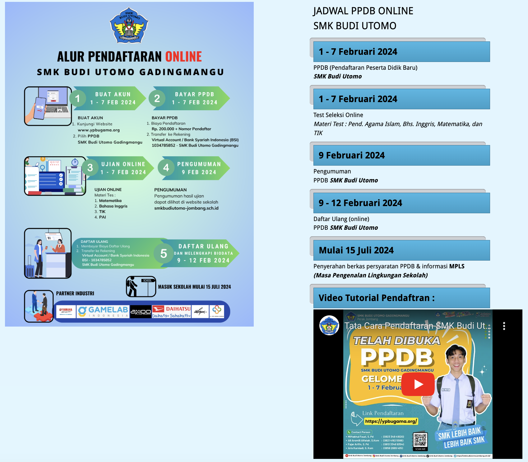 Langkah PPDB SMK