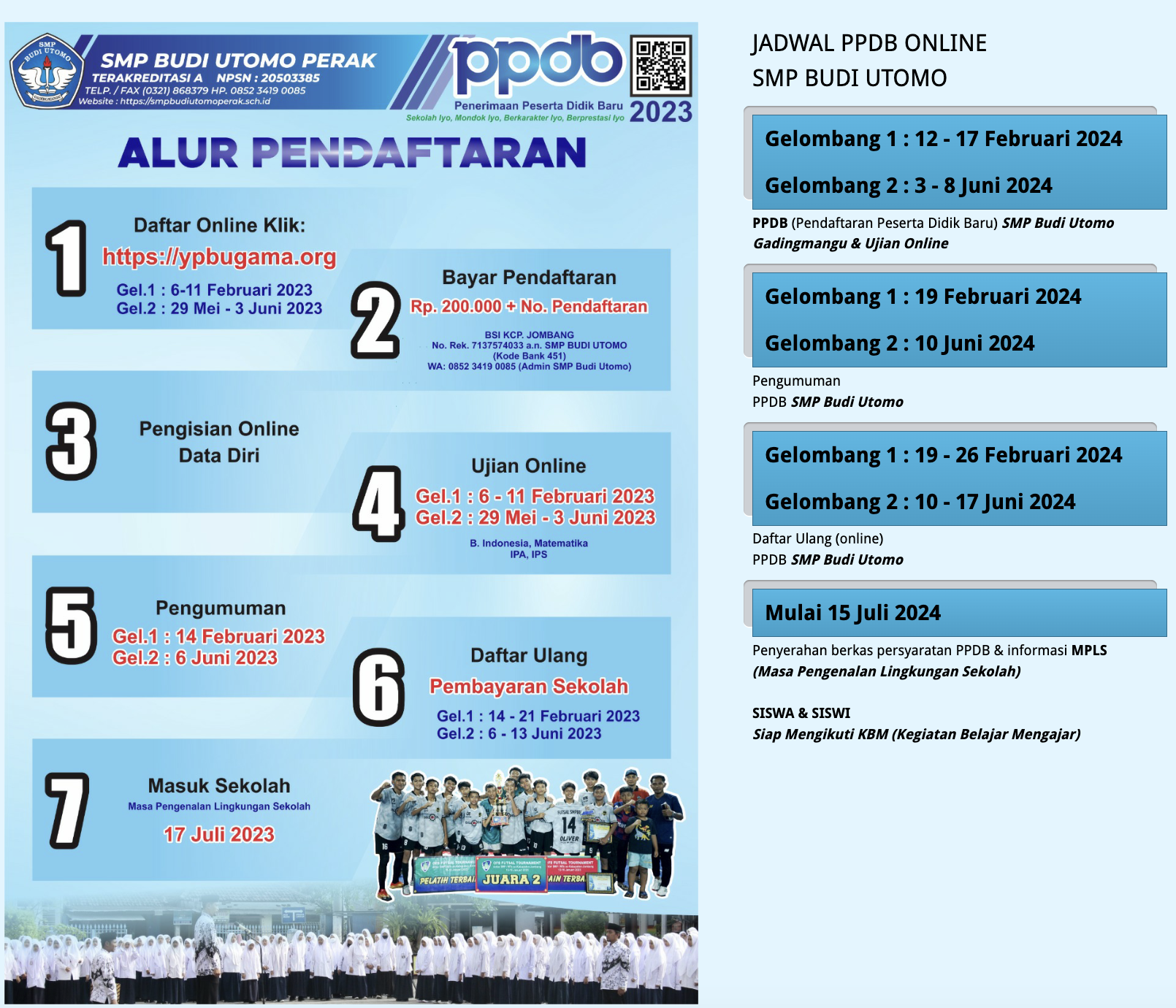 Langkah PPDB SMP